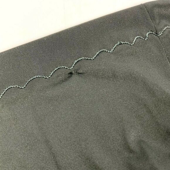 Sears Ladies Full Slip 36 Bust Black Nylon Silky Adjustable Straps Vintage - Picture 8 of 8